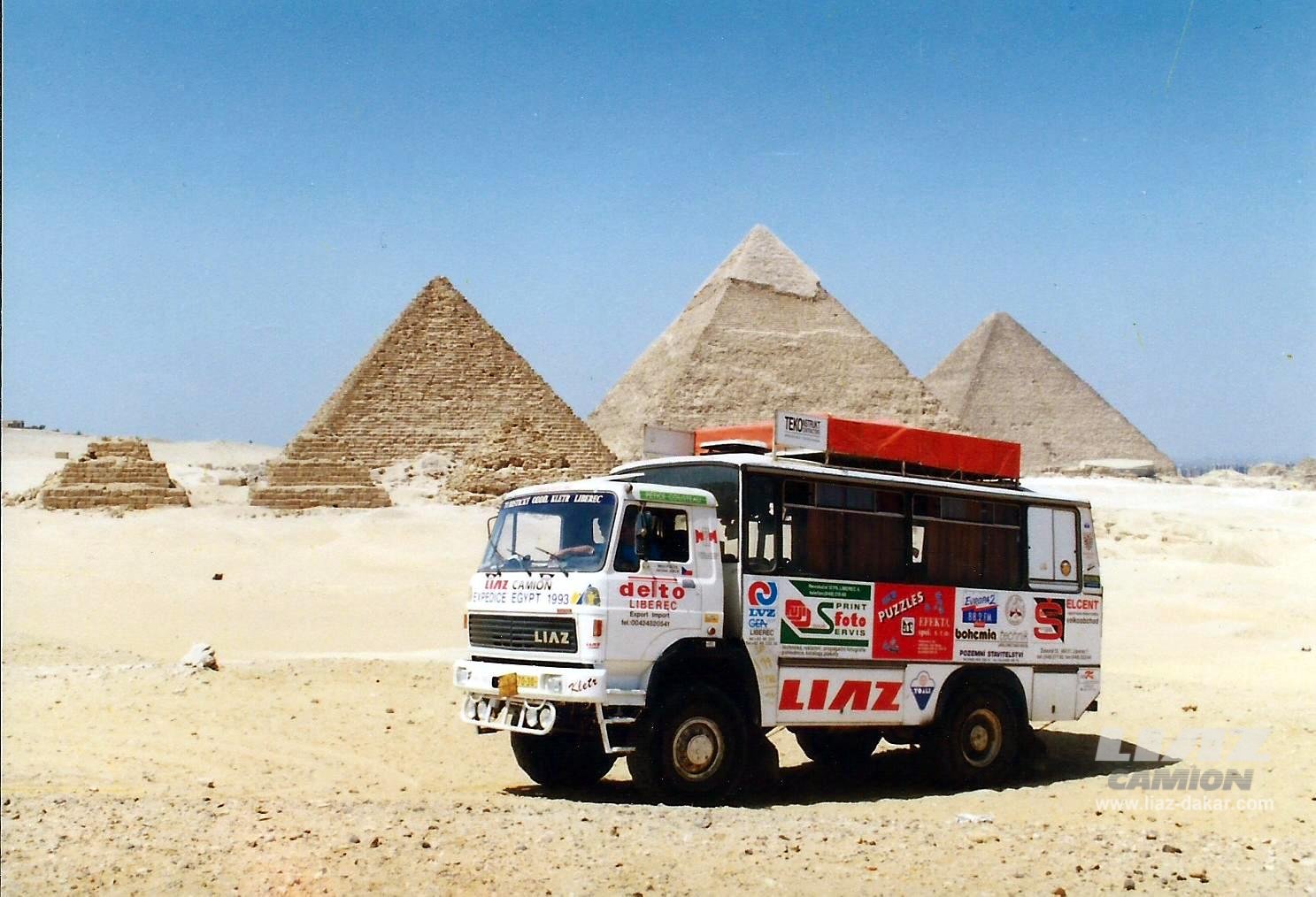 LIAZ expedice Egypt 93